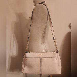Dune London Blush Pink Structured Shoulder Bag